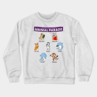 Animal Parade #1 Crewneck Sweatshirt